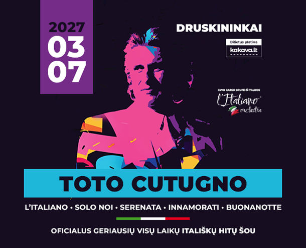 Toto Cutugno – geriausios dainos gyvai